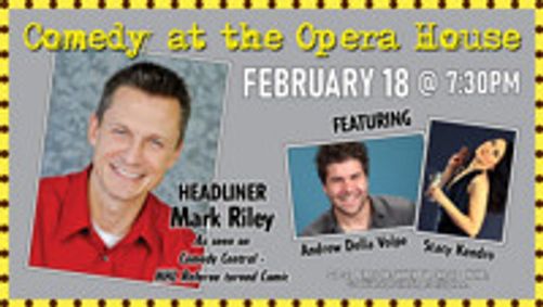 Comedy at the Opera House show poster