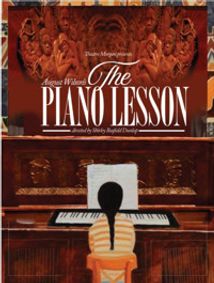 August Wilson's THE PIANO LESSON show poster