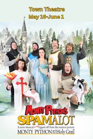 MONTY PYTHON’S SPAMALOT show poster