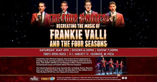 The Four C Notes show poster