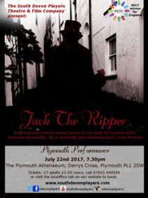 Jack the Ripper (Plymouth steampunk theatre show) show poster