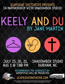 Keely and Du show poster