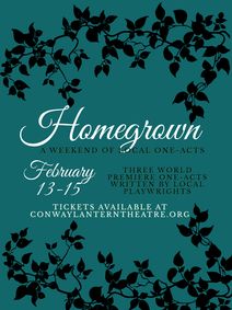 Home Grown One-Act Weekend show poster