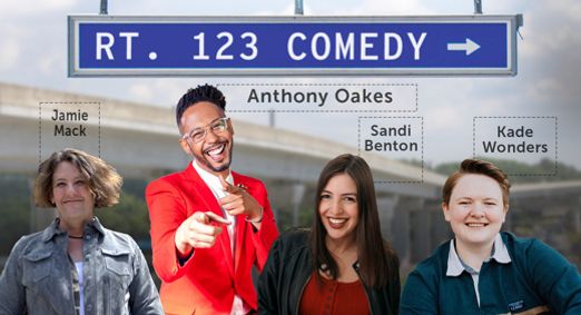 Rt. 123 Comedy Featuring Anthony Oakes show poster