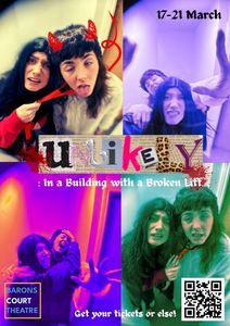 UNLIKELY: In a building with a broken lift