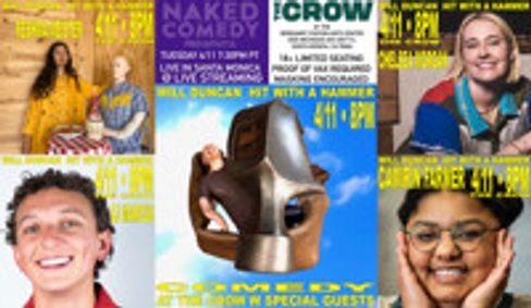 Will Duncan: Hit with a Hammer - Livestreaming & Live at The Crow show poster