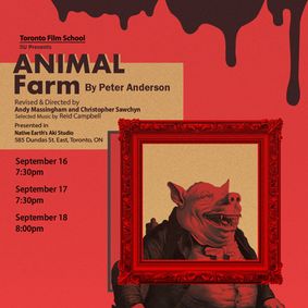 Animal Farm show poster