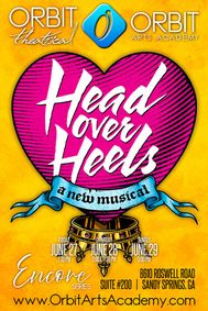 Head Over Heels show poster
