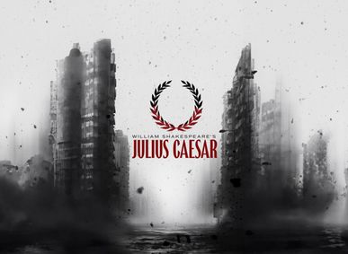 Julius Caesar show poster