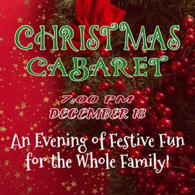 Christmas Cabaret show poster