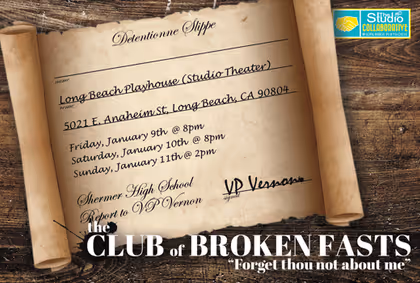 The Club of Broken Fasts show poster
