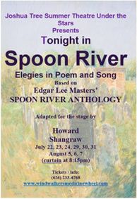 Tonight in Spoon River show poster