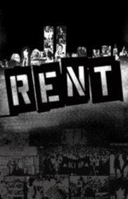 RENT show poster
