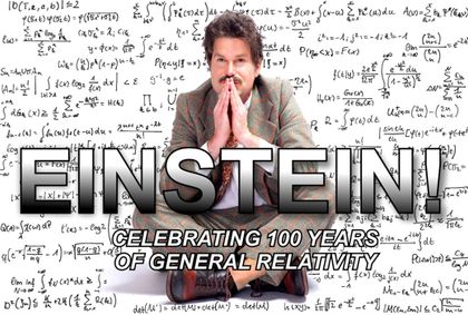 EINSTEIN! 100 Years of General Relativity – a GeniusFEST event show poster