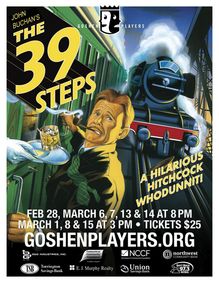 The 39 Steps show poster