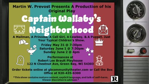 Captain Wallaby's Neighborhood World Premiere show poster