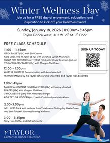 Winter Wellness Day show poster