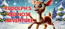 Rudolph’s Red Nose Adventure Christmas Cushion Concert