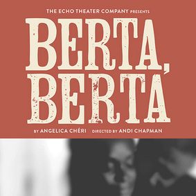 Berta, Berta show poster