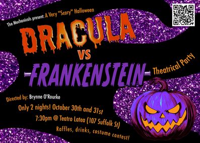 A Very Scary Halloween - Dracula vs. Frankenstein show poster