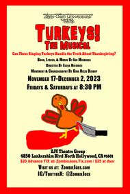 Turkeys! The Musical show poster