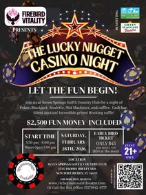 Richey Suncoast Theatre and Friends of the Library Announce, The Lucky Nugget Casino Night Charity Event 