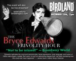 The Bryce Edwards Frivolity Hour in Cabaret