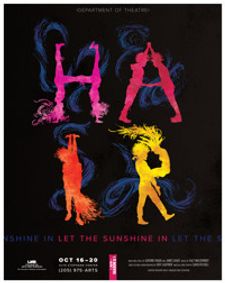 HAIR The Tribal Musical show poster