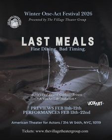 Last Meals show poster