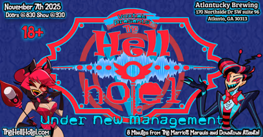 The Hell Hotel Presents: Under New Management: A Burlesque for Hazbins show poster