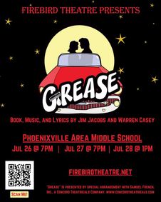 Grease show poster
