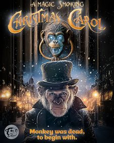 A Magic Smoking Christmas Carol show poster