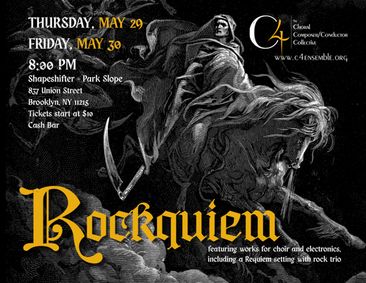 Rockquiem show poster