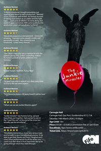 The Junkie Miracles by Des Dillon ( i'm No A Billy He's A Tim) Carnegie Hall Dunfermline 14th March