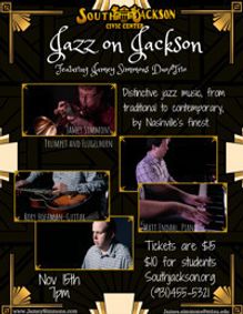 Jazz on Jackson show poster