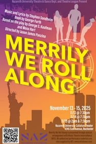 Merrily We Roll Along show poster