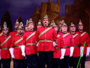 Gilbert & Sullivan's Patience show poster