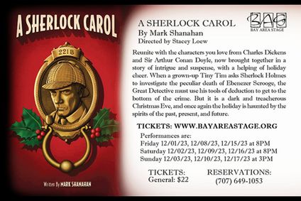 A Sherlock Carol show poster
