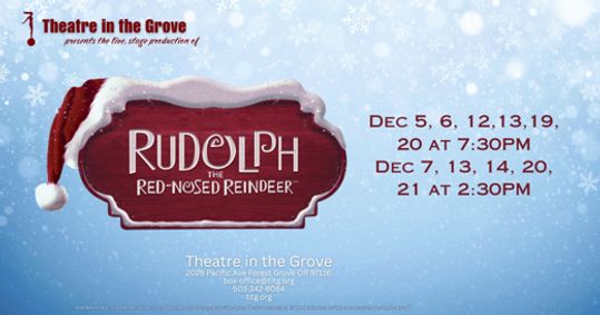Rudolph the Red-Nosed Reindeer show poster