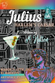 Julius: Harlem's Caesar show poster