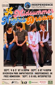 A Midsummer Night's Dream show poster