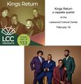 Kings Return, a cappella quartet, performs in Lakewood in Colorado