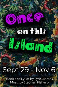 Once on This Island show poster