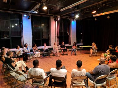 Fertile Ground New Works Showcase: February show poster