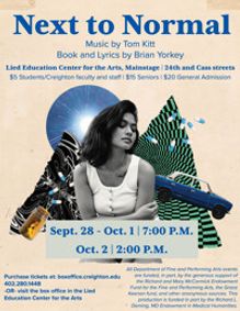 Next to Normal show poster