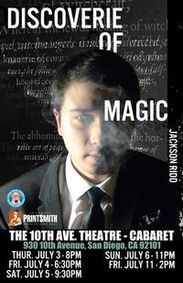 Discoverie of Magic show poster