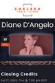 Diane D'Angelo: Closing Credits in Cabaret