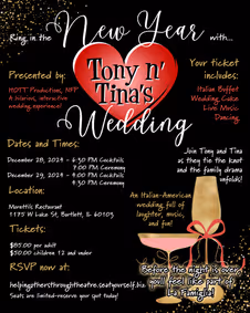 Tony & Tina's Wedding show poster