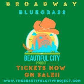 Broadway Bluegrass show poster