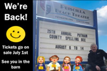 25th Annual Putnam County Spelling Bee show poster
